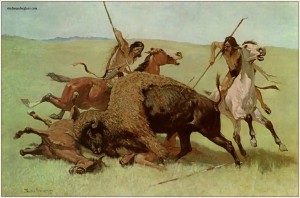 hunting buffalo_1